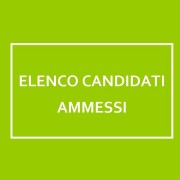 Elenco Candidati Ammessi