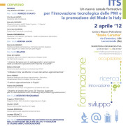 Programma convegno ITS 02.04.12