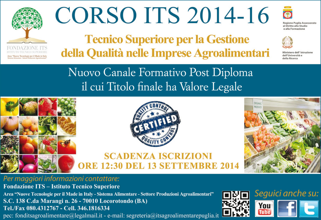 CORSO ITS 2014 -16